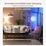 Sengled Dual Mode Smart Light Bulbs with Remote & App Control, Color Changing Bulbs, RGBW LED Light Bulbs 2700K-6500K Dimmable, 60W, Local Group Control (4P No Remote, No Support Alexa & Google) - Image 4
