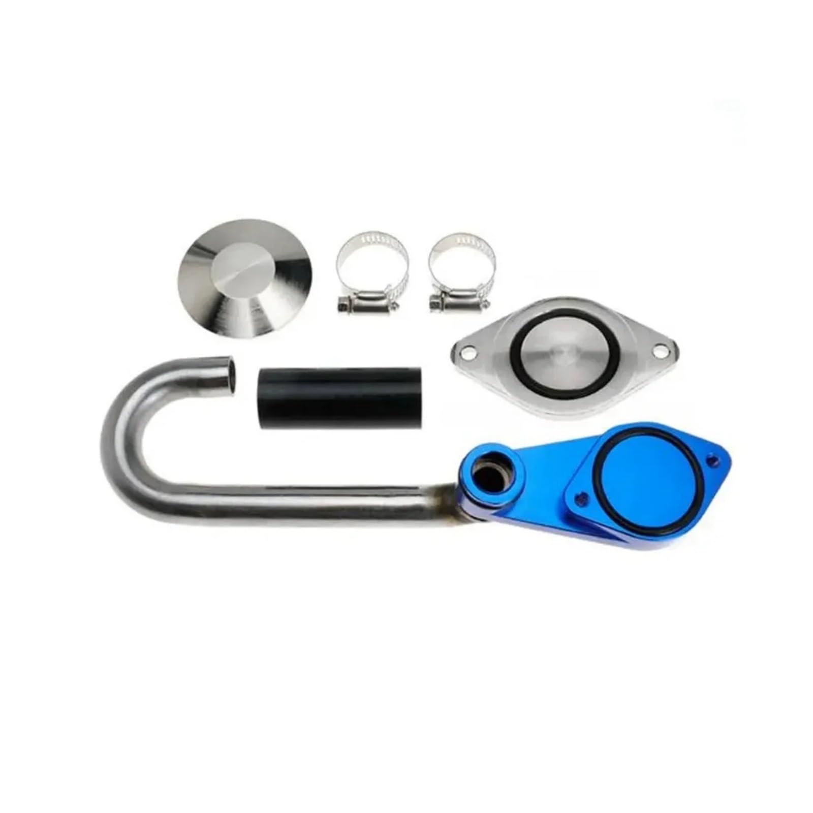 Gointdjd Blue Egr Valve Stainless Steel Egr Cooler Kit Car Accessory For For Excursion 6.0L For Turbo For Diesel 03 04 05 06 07 For F250 For F350 For F450 For F550 Exhaust Gas Recirculation(Blue)