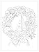 Creative Haven Fantastic Floral Wreaths Coloring Book (Adult Coloring Books: Flowers & Plants)
