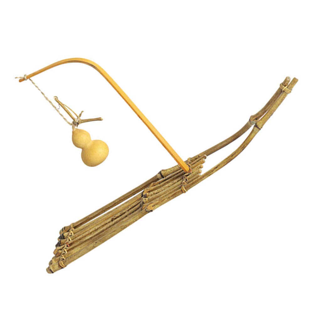 BESTonZON Wooden Serving Platter Bamboo Raft Serving Tray Candy Nut Snack Storage Dish Display Plate for Dry Food Fruit Cake Dessert Sushi