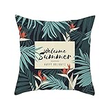 Nouvelle Arrivee COUNTSTAR Taies Housse de Coussin Throw Pillow Taie d'oreiller Décoratif Chambre Salon Bureau Voiture Lit Vintage Coussin de Canapé Pillowcase Housse d'oreiller Motifs