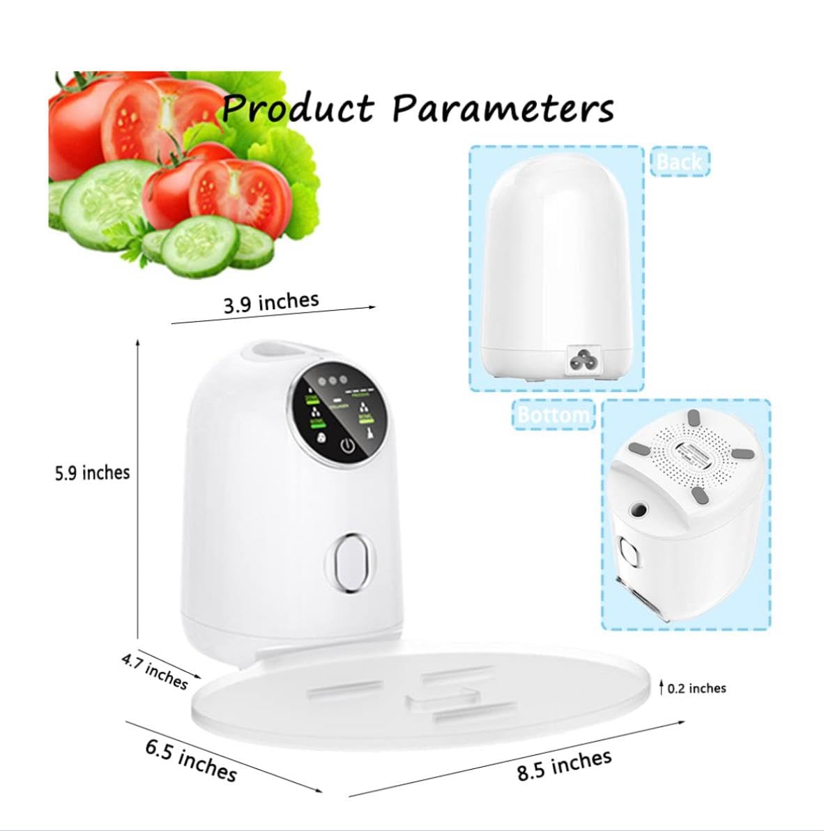 SYSVENT The Future Smart DIY Facial Mask Maker Machine | Automatic Fruit & Vegetable Face Mask Machine | Natural Skin Care Beauty Device for All Skin Types 4