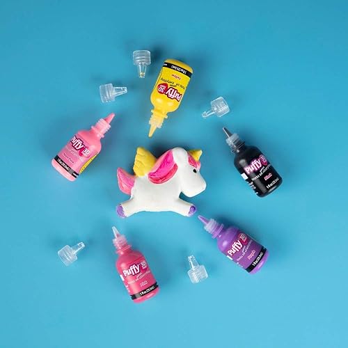 Miniatura 5 de Puffy Bulk Buy Paint - Juego de 30 pinturas 3D no tóxicas de alta calidad. Seguro para niños, ideal para proyectos escolares, permanente en tela,