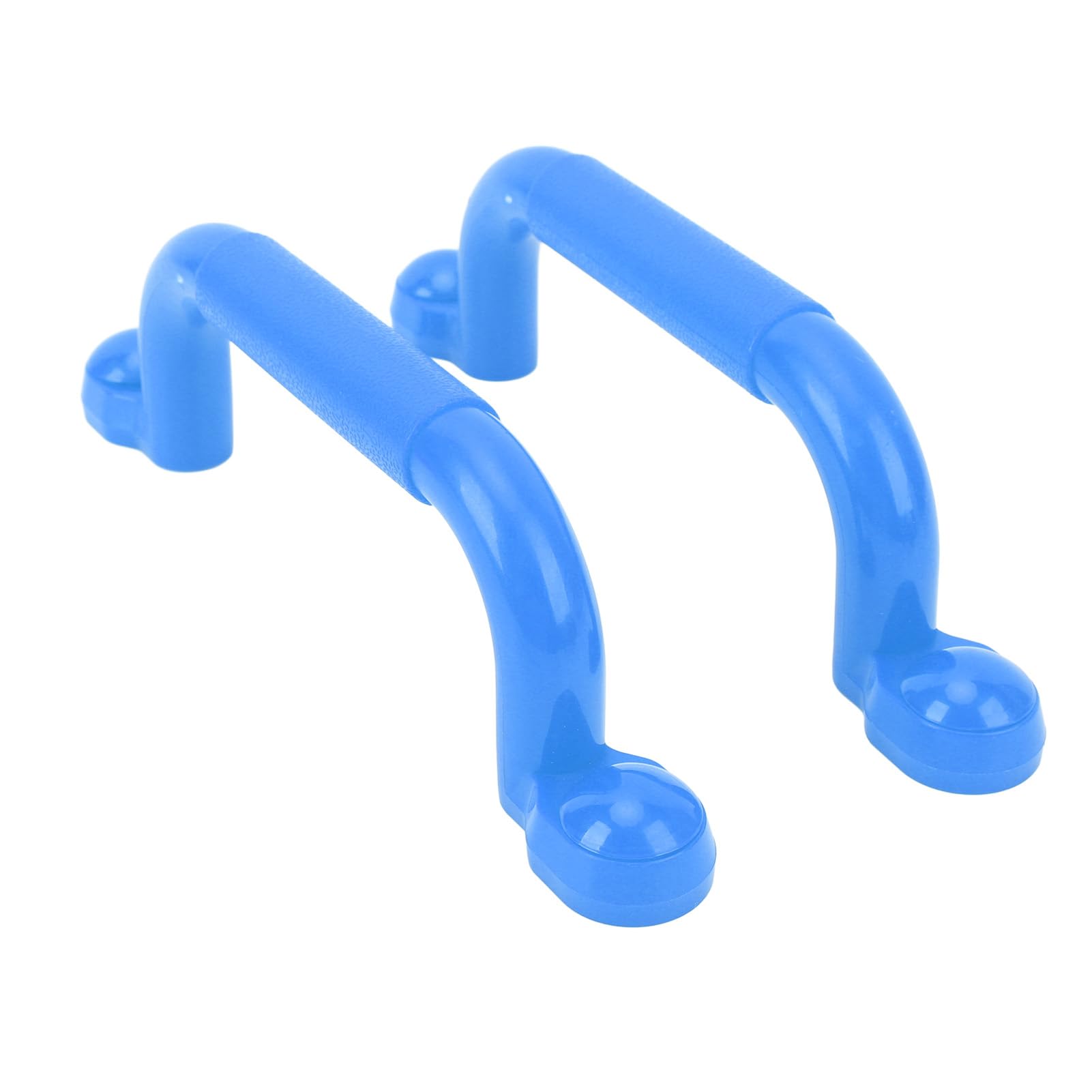 1 paio di maniglie per parco giochi professionali, versatili, antiscivolo, robuste e di grandi dimensioni, per strutture di arrampicata e casette da gioco. (Blu)