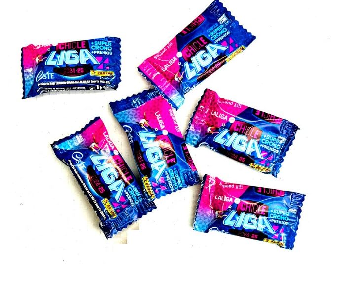 1 lote con 100 cromos (pegatinas) de fútbol 2024 2025 liga 24 25 para completar el album