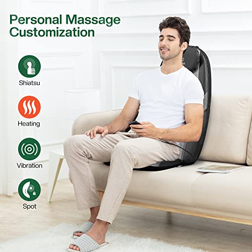 Coussin massage Shiatsu chauffant dos siège SL-256-EU Snailax
