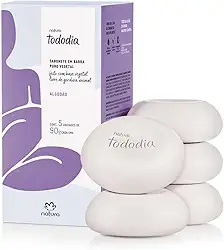 Sabonetes em Barra Natura TodoDia Algodão 5 Unit de 90g