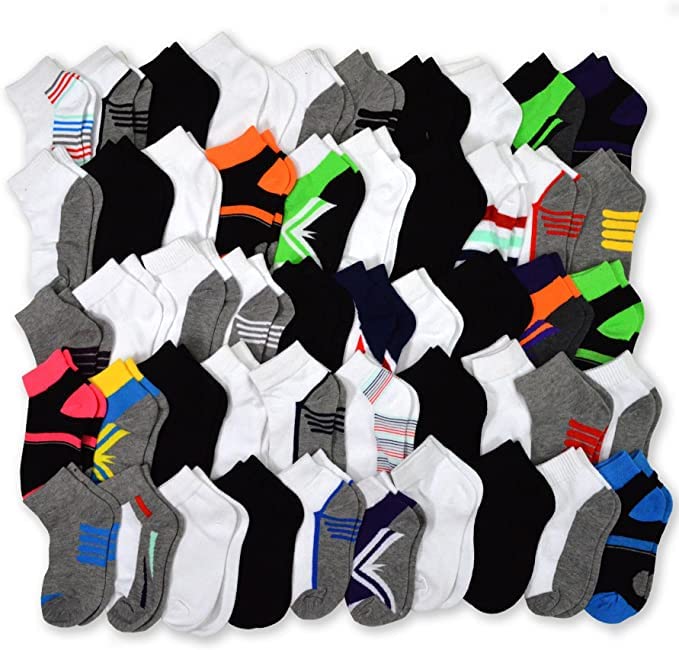 Image of TeeHee Socks Various Sample Socks Value Pack Bulk Socks Wholesale Lot for Women Men Children