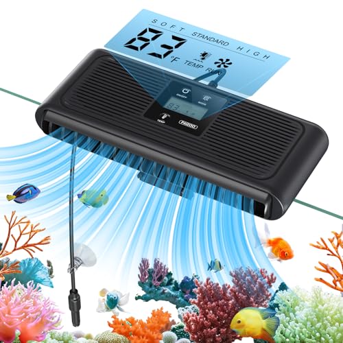 PAIZOO Aquarium Chiller Fan, Auto Temperature...