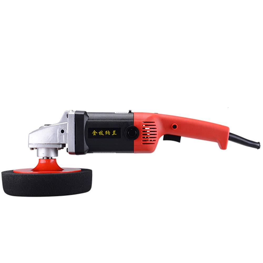 Máquina pulidora para encerar automóviles de 220 V y 1500 W, Interruptor Doble con manija Desmontable para radiador súper Grande de Alta Potencia, diseño ergonómico (Color : Black, Size : #2)