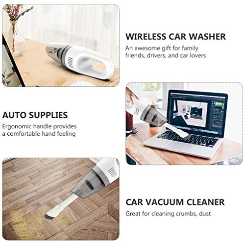 FAVOMOTO Aspirador de pó de carro sem fio portátil de alta potência, lavador de carro para limpeza i