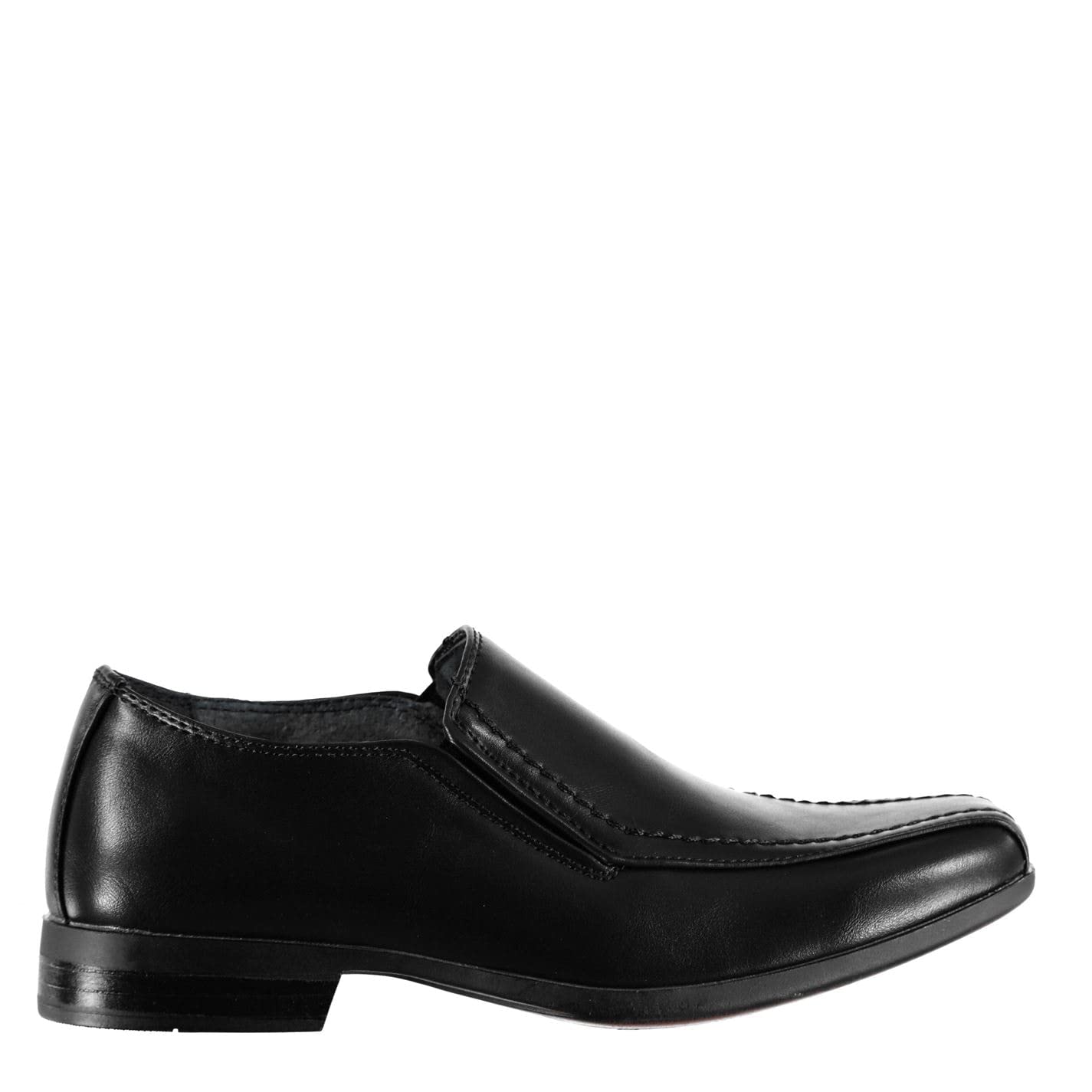 Giorgio Kids Boys Bourne Slip On Junior Shoes Low Profile Comfortable Fit Black UK 6 (39)