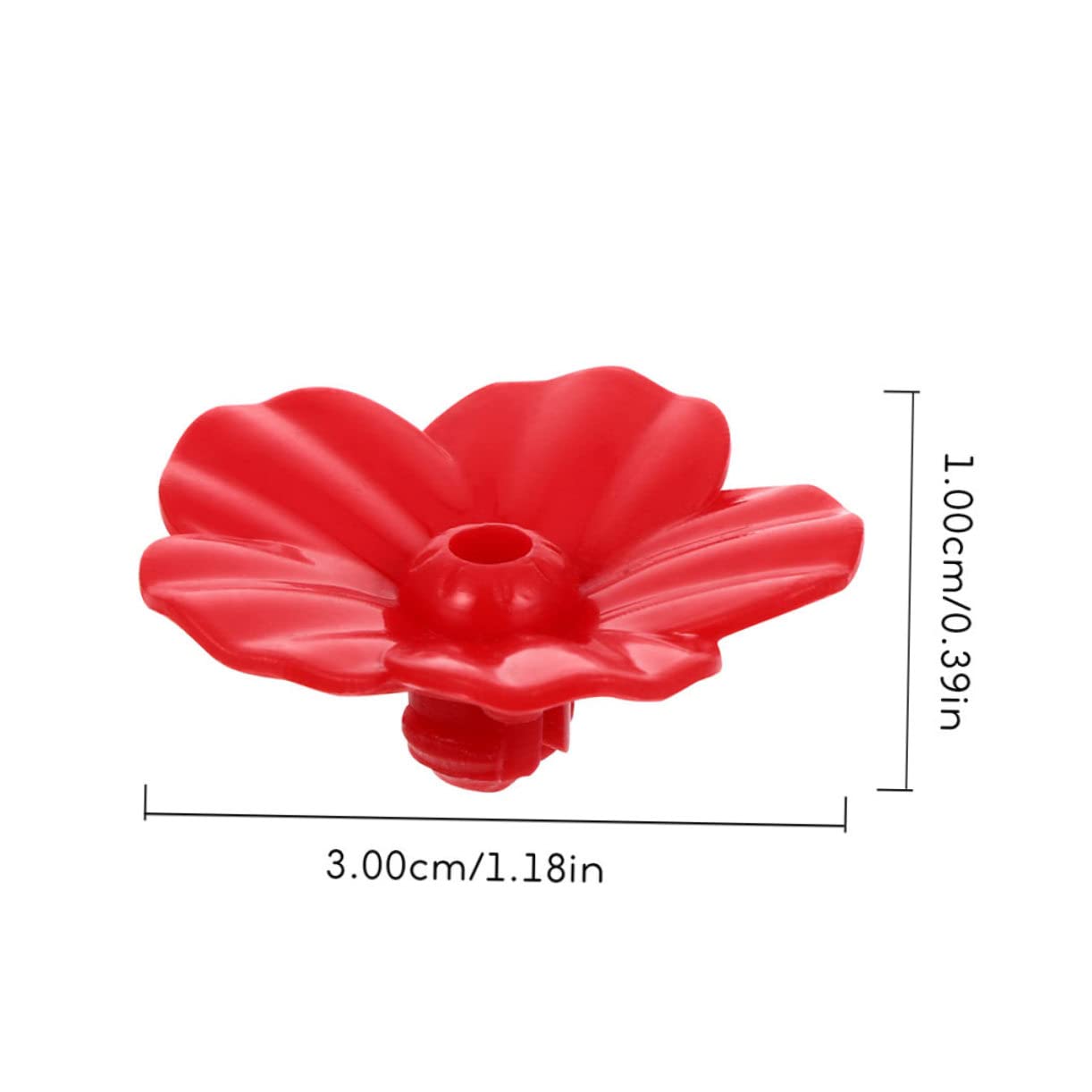 GRIRIW 22pcs Hummingbird Feeder Replacement Flowers Attract Hummingbirds Unique Design