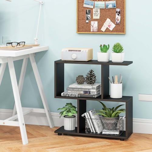Wooden Bed Side Table with Shelves, Decor Bedside Table Bedside Table for Bedroom Bedside Table with Drawer Bedside Table with Storage Bedside Table lamp for Bedroom High Domain-image-46