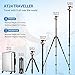 GEEKOTO 58” Magnetic Tripod, Compact Aluminum Alloy Lightweight Magsafe Camera Tripod with 360 Degree Panorama Ball Head, Professional Camera Tripod for Travelling, Learning and Working
