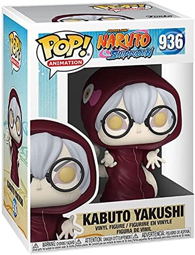 Naruto Shippuden - Kabuto Yakushi Funko Pop! Figurine en vinyle (avec étui de protection compatible Pop Box) | Pop One Piece