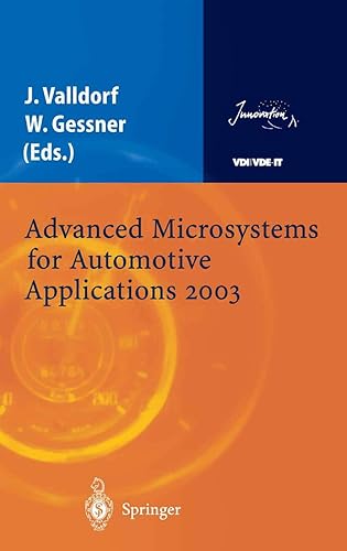 Advanced Microsystems Automotive Applications 2003 (VDI-Buch / Chemische Technik / Verfahrenstechnik)