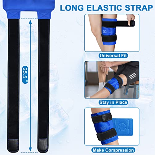 Relief Expert Knee Ice Pack Wrap Ice Pack for Knee Wrap Around Knees
