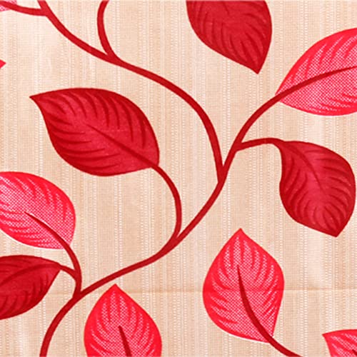 Image of Washing Machine Cover for Top Load 5kg to 7.5kg | Light Weight Dustproof Polyester Cover with Zip Enclosure | Leaf Print Fully Automatic Washer Protector Indoor Outdoor Use- Size 23x23x35 inch