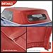 A-Premium Burgundy Convertible Soft Top Compatible with Mini Cooper 2003 2004 2005 2006 2007 2008