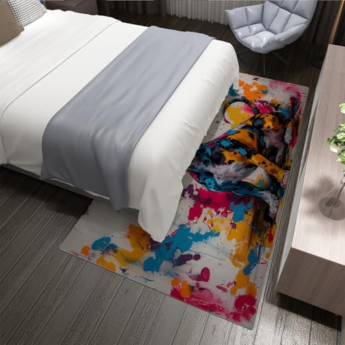 Tapis lavable qui ne perd pas ses poils pour nettoyer facilement la chambre - 5