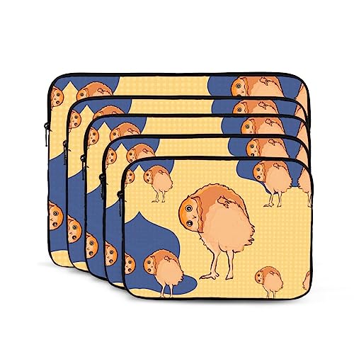 Crooked Owl Laptop Sleeve Case 15 Inch Suitable For Notebook Computer Tablet Traveling Carrying Simple Case2