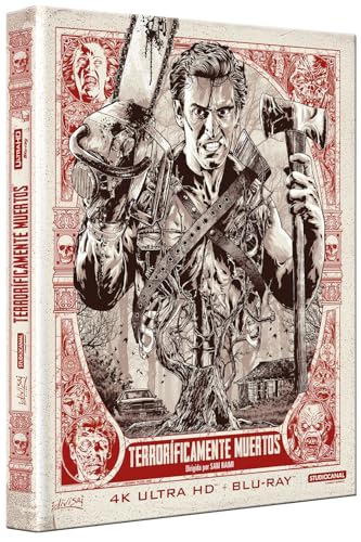 Terrorificamente Muertos combo 4K UHD Blu-ray Sam Raimi Evil Dead 2 Dead by Dawn 1987 5