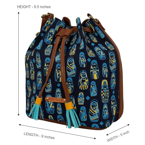 Image of Funk For Hire Drawstring Sling Bags