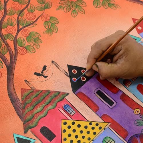 Anna by Anuschka Women's Hand Painted Genuine Leather Ladies Wallet2