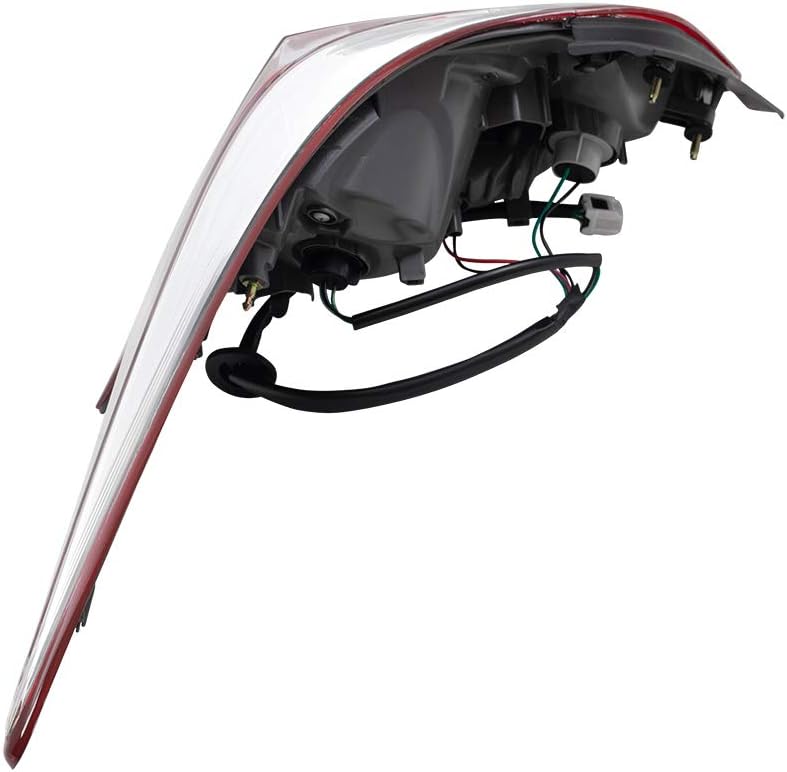 Brock Tail Light for 2013-2015 Altima Sedan Standard Type Red Edge Trim 265553TA0B Set NI2800195