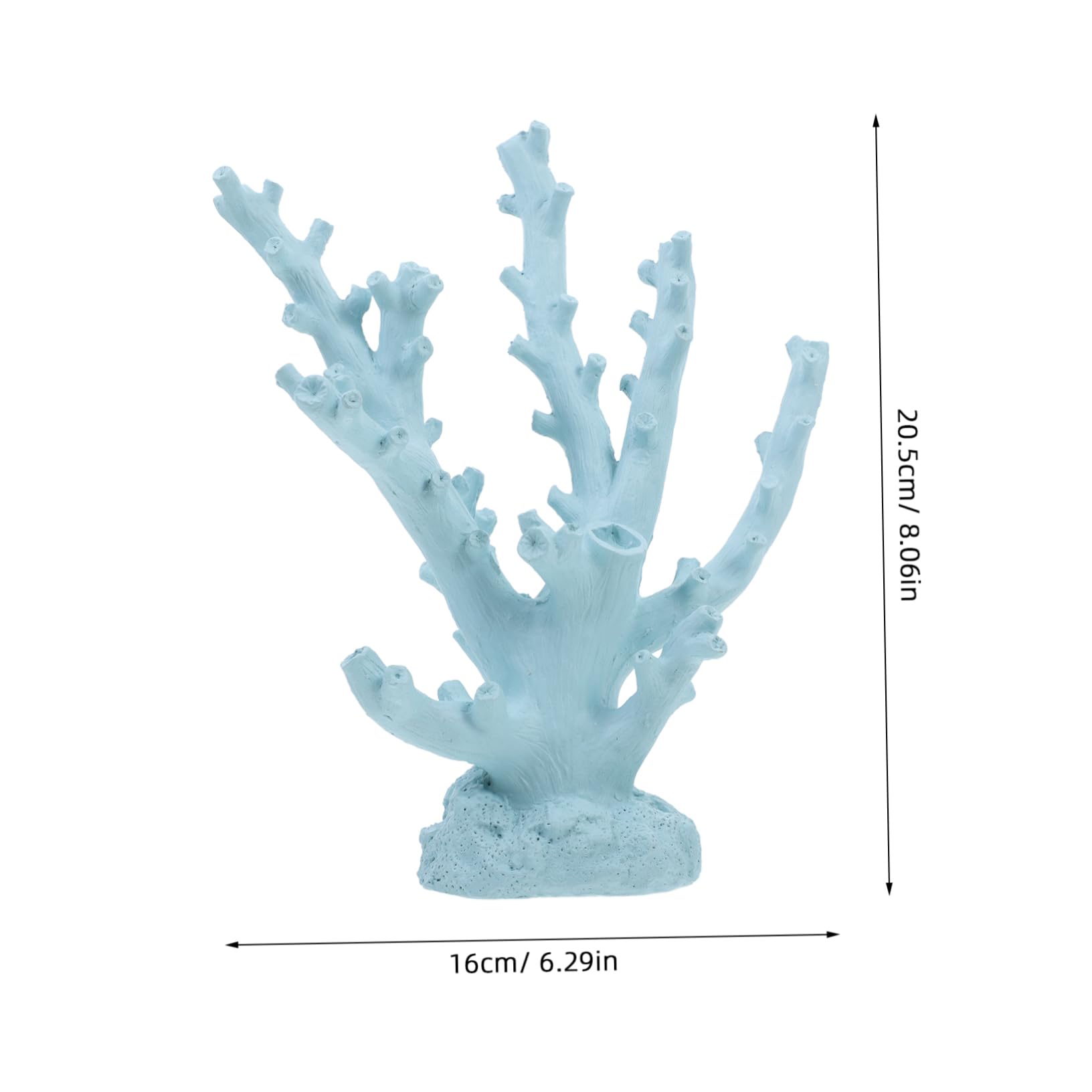 Happyyami Ornament Resin Statue Aquarium Decoration Fish Tank Underwater Decoration Romantic Mediterranean Decor