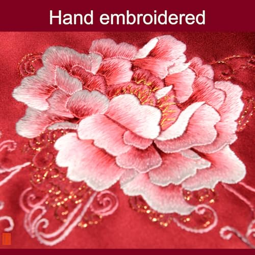 Écharpe double couche en soie HangErFeng 1036 cadeau idéal
