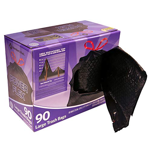 Member's Mark 33-Gallon Power-Guard Drawstring Trash Bags (90 Ct.) #TOP1