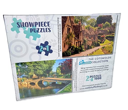 Showpiece Puzzles 2 x 1000 Piece Collection (Cotswolds), 48 x 68 cm - Image 2