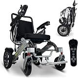 Majestic Electric Wheelchair 2022 - Automatic Fold Remote Control Power Chair 500-Watt Motor Lightwe