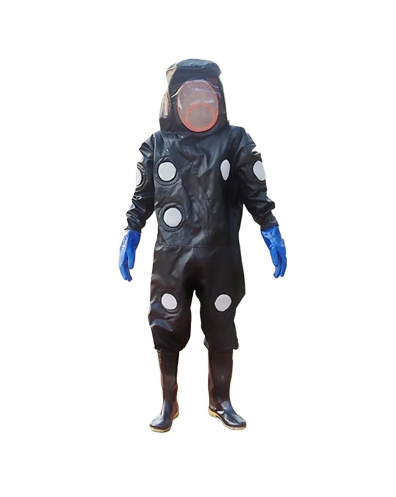 Tuta da Apicoltore, Tuta for coltura ventilata for tutto il corpo, traspirante, con ventola di dissipazione del calore e guanti in pelle(Medium)