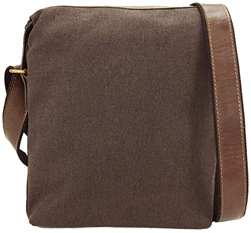 Bolsa Carteiro para Tablet 16027 - Marrom/Det Couro Estonado