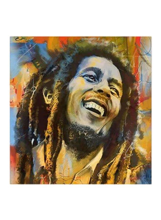 VOLTX DESIGN - Printed En Bob Marley Multicolour Vinyl Wall Sticker | Wall Art (15x20CM A4) (VTX-273)