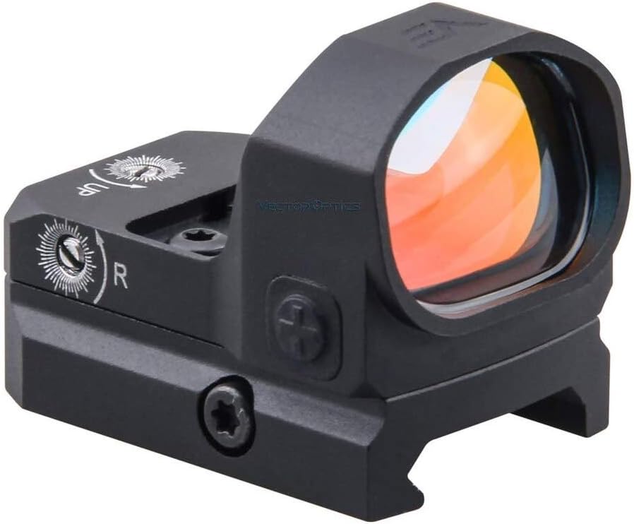 Vector Optics Frenzy Red Dot Reflex Sight Scope,Micro Mini Red Dot Optics with Weaver Mount for Rifle Handguns