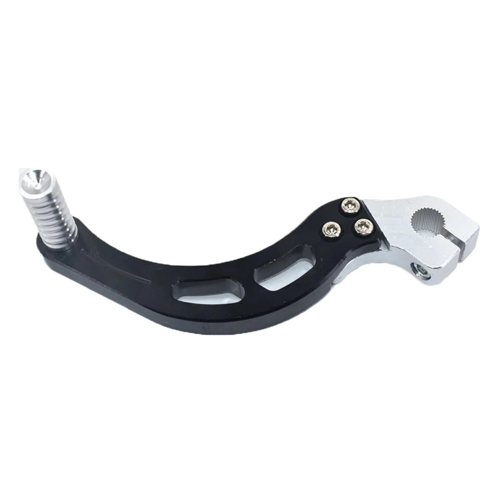 Gconla Black Motorcycle Gear Shifter Lever Universal Gear Shifter Shift Lever Pedal Toe Peg For Motorcycle Atv Replacement Modification