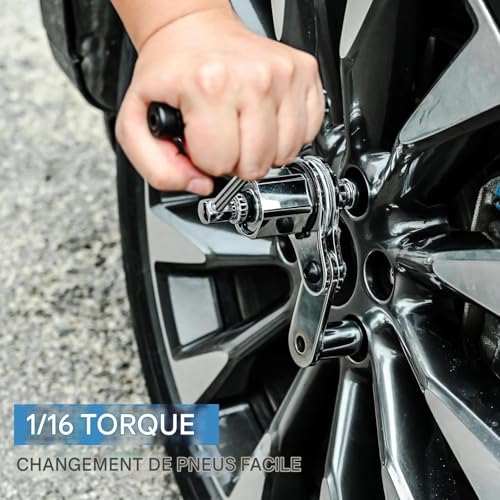 Kit changement pneu pour débloquer les roues de camions sans forcer