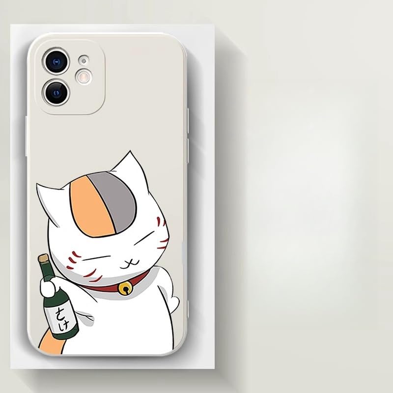 Amazon.co.jp: ニャンコ先生 スマホケース 夏目友人帳 iphone ケース