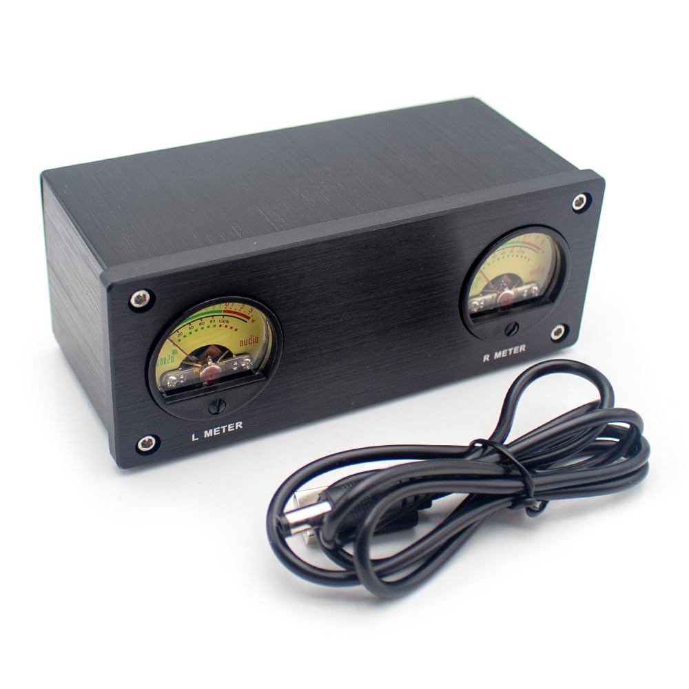 VU メーター Amazon.com: DC 5V Audio VU Meter Signal Level Indicator, 3.5mm