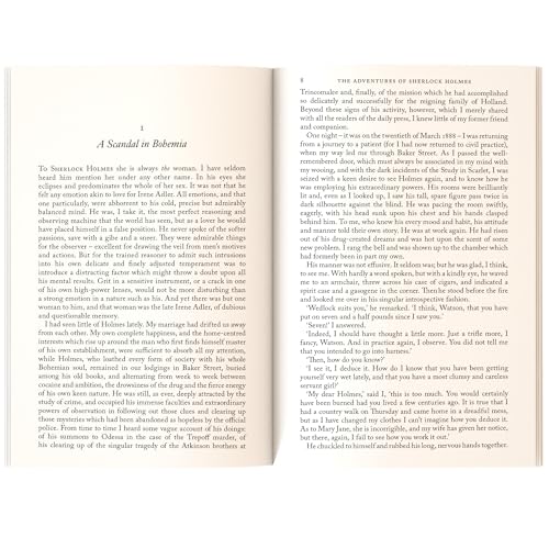 Image of The Adventures of Sherlock Holmes | Unabridged (192 Pages) | Detective Fiction Mystery Novel for Readers of All Ages by Arthur Conan Doyle