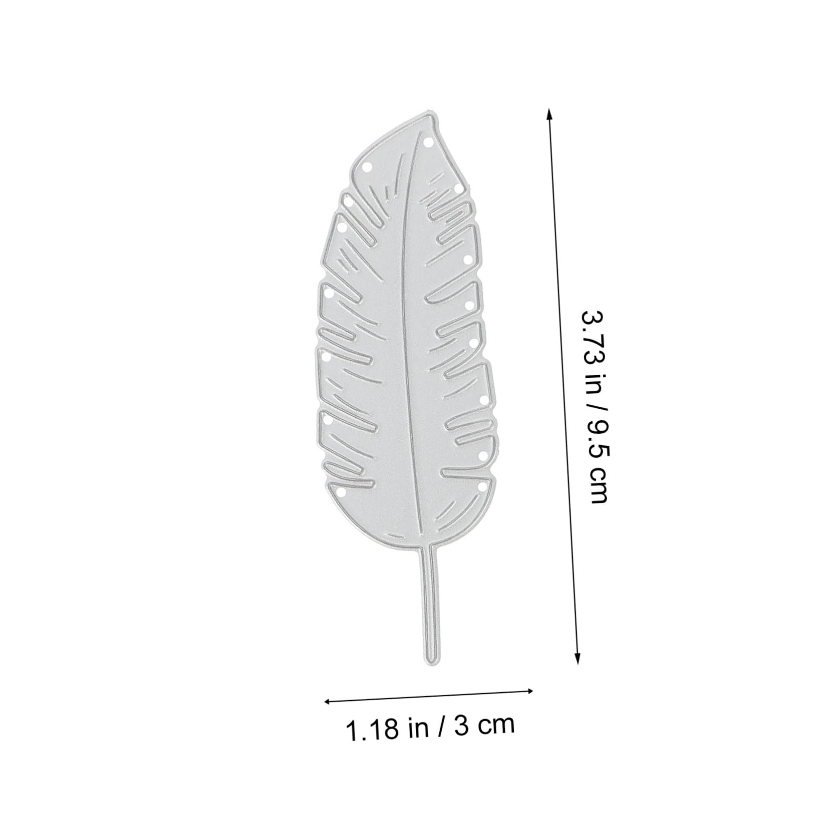 ERINGOGO DIY Embossing Stencil Cutting Die for Scrapbooking Durable Leaves and Flower Design Craft Template for Hands Projects and Creative Crafts