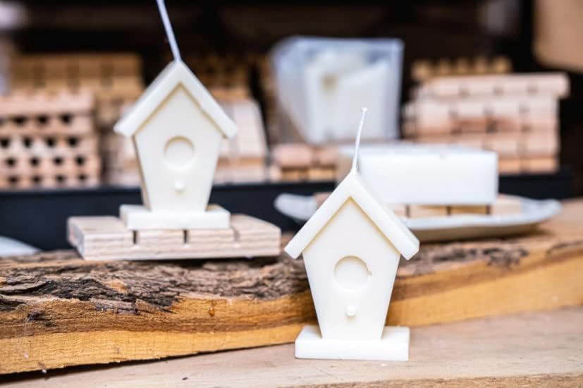 Miniatura 3 de Siligrams Molde de silicona Birdhouse