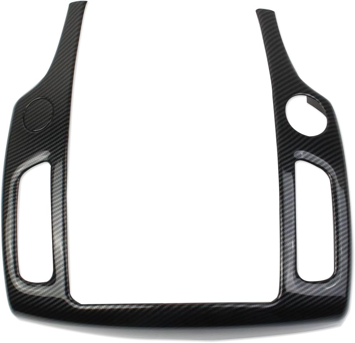 Carbon Fiber Style Center Console Air Outlet AC Vent Frame Cover Trim Accessories for Nissan 370Z