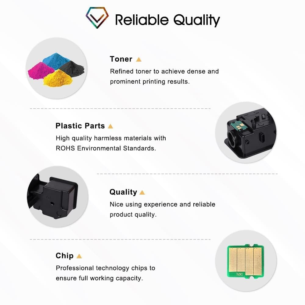 TK5440 TK-5440 MA2100cwfx PA2100cwx PA2100cx: Kompatibel für Kyocera Ecosys PA2100cwx Toner MA2100cwfx MA2100cfx PA2100cx TK-5440 TK-5440K TK-5440C TK-5440Y TK-5440M (Schwarz Cyan Gelb Magenta)