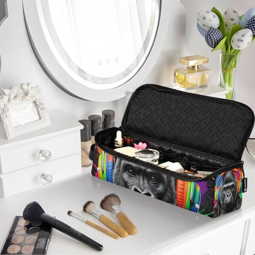 Bolsa de viaje para herramientas de cabello con almohadilla resistente al calor y organizador para planchas, rizadores y alisadores. miniatura 7