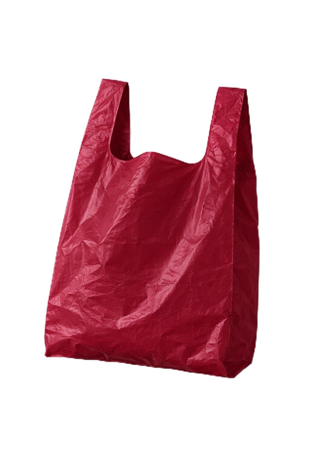NOCEL Plastikowe torby z uchwytami. Torba T-shirt 70% z recyklingu 50 mikronów BORDE. Torba z uchwytami. Opakowanie 1 kg. (42x53 cm)